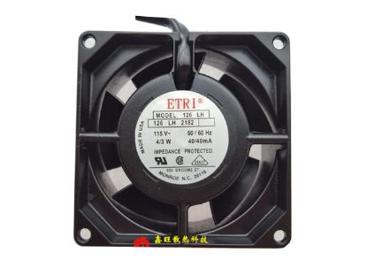 Picture of ETRI 126 LH Server-Square Fan 126 LH