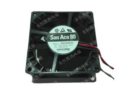 Picture of Sanyo Denki 9G0824H102 Server-Square Fan 9G0824H102