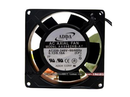 Picture of ADDA AA0982HB-Ar Server-Square Fan AA0982HB-Ar