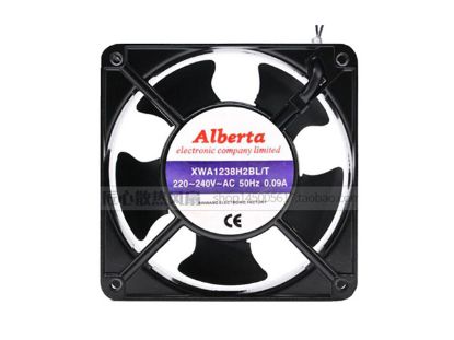 Picture of Alberta XWA1238H2BL/T Server-Square Fan XWA1238H2BL/T, Alloy