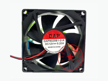 Picture of DAP / DEZHENG DAP8025B1-2-A Server-Square Fan DAP8025B1-2-A