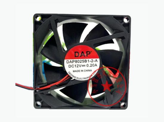 Picture of DAP / DEZHENG DAP8025B1-2-A Server-Square Fan DAP8025B1-2-A