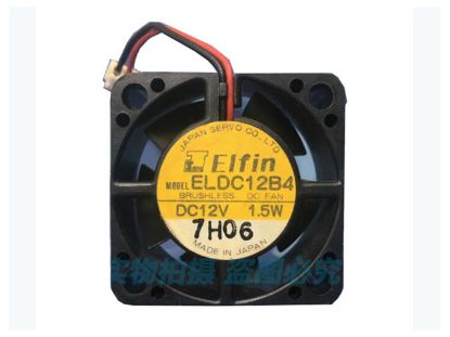 Picture of Elfin ELDC12B4 Server-Square Fan ELDC12B4