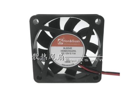 Picture of HON & GUAN HD6015S12HL Server-Square Fan HD6015S12HL