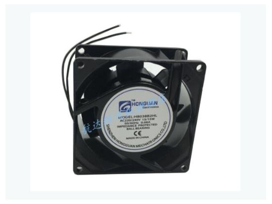 Picture of HONGUAN H8038B2HL Server-Square Fan H8038B2HL, Alloy