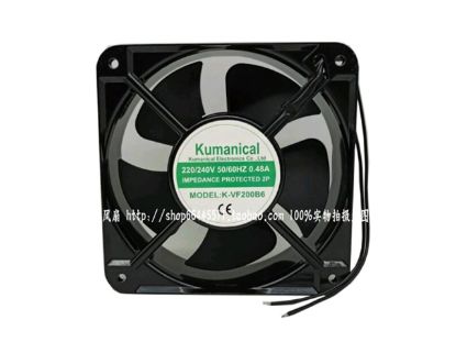 Picture of Kumanical K-VF200B6 Server-Square Fan K-VF200B6, Alloy