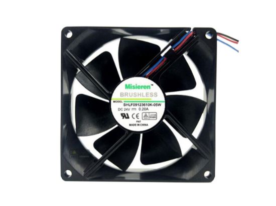 Picture of MISIEREN SHLF09123610K-05W Server-Square Fan SHLF09123610K-05W