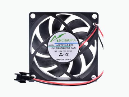 Picture of NCHAOPU ACP7015LB-24B Server-Square Fan ACP7015LB-24B