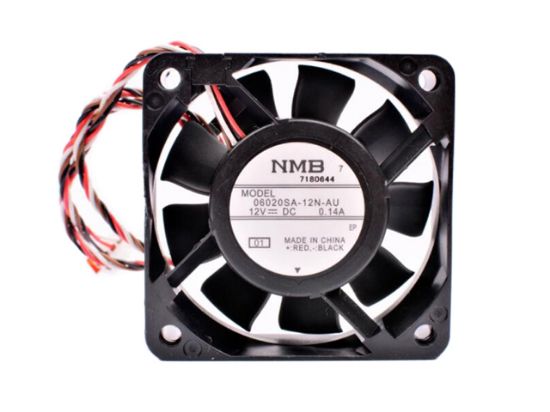 Picture of NMB-MAT / Minebea 06020SA-12N-AU Server-Square Fan 06020SA-12N-AU, 01