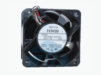 Picture of NMB-MAT / Minebea 06038RA-24R-EU Server-Square Fan 06038RA-24R-EU, 01