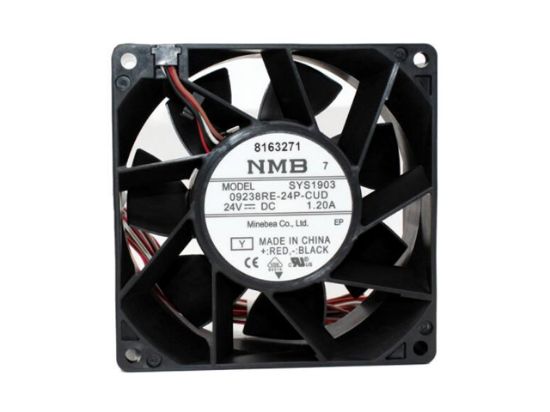 Picture of NMB-MAT / Minebea 09238RE-24P-CUD Server-Square Fan 09238RE-24P-CUD, Y