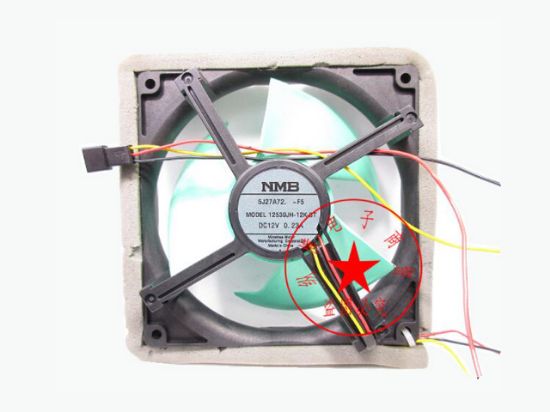 Picture of NMB-MAT / Minebea 12539JH-12K-BT Server-Square Fan 12539JH-12K-BT, -F5