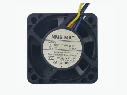 Picture of NMB-MAT / Minebea 1608VL-04W-B46 Server-Square Fan 1608VL-04W-B46, B01
