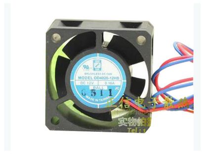 Picture of ORION OD4020-12HB Server-Square Fan OD4020-12HB