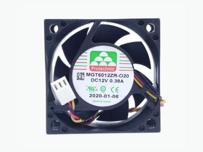 Picture of Protechnic Magic MGT6012ZR-O20 Server-Square Fan MGT6012ZR-O20