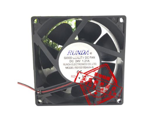 Picture of RUNDA RS1551B24VH-S Server-Square Fan RS1551B24VH-S
