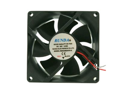 Picture of RUNDA RS8025B24VH-A Server-Square Fan RS8025B24VH-A