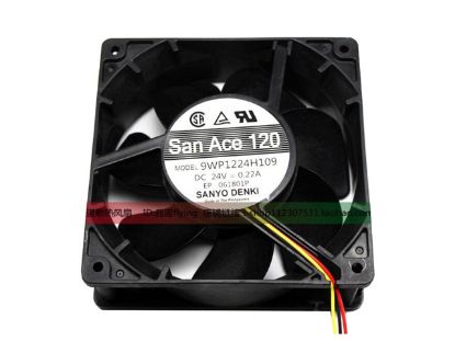 Picture of Sanyo Denki 9WP1224H109 Server-Square Fan 9WP1224H109