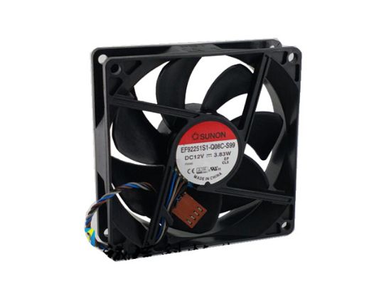 Picture of SUNON EF92251S1-Q08C-S99 Server-Square Fan EF92251S1-Q08C-S99