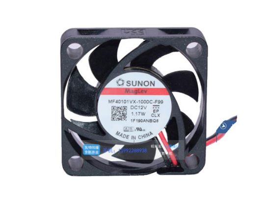 Picture of SUNON MF40101VX-1000C-F99 Server-Square Fan MF40101VX-1000C-F99