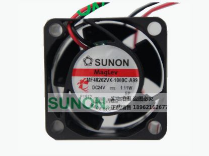 Picture of SUNON MF40202VX-1000C-A99 Server-Square Fan MF40202VX-1000C-A99