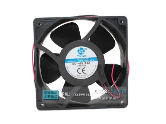 Picture of Thrive / Zhuoming HD12038L48B Server-Square Fan HD12038L48B
