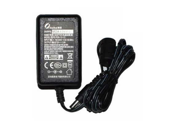 Picture of MeiKai PDN-12-13 AC Adapter 5V-12V PDN-12-13