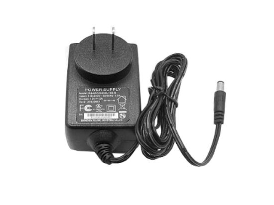 Picture of HUIAIJIA RJ-AS120200U105-B AC Adapter 5V-12V RJ-AS120200U105-B