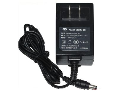 Picture of Sanhua SAWA-17-25012 AC Adapter 5V-12V SAWA-17-25012