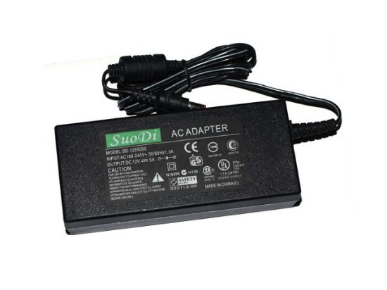 Picture of SUODI SD-1205000 AC Adapter 5V-12V SD-1205000