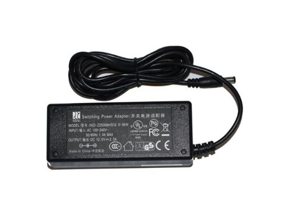 Picture of Switching power XKD-Z2500NHS12-36W AC Adapter 5V-12V XKD-Z2500NHS12-36W