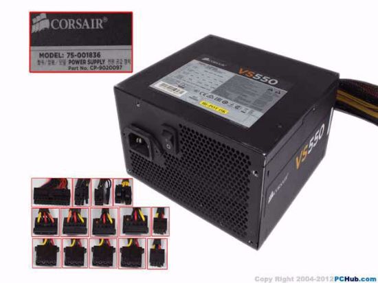 ATX PSU For / Computer VS450 CORSAIR VS450 Server Power Supply. PcHub.com - Laptop parts , Laptop spares , Server parts & Automation