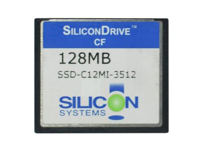 Picture of SiliconDriv SSD-C12MI-3512 Card-CompactFlash I SSD-C12MI-3512