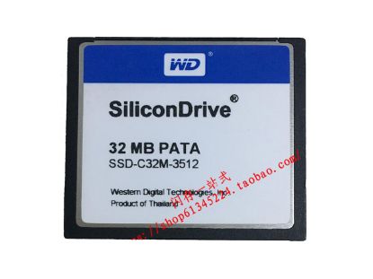 Picture of SiliconDriv SSD-C32M-3512 Card-CompactFlash I SSD-C32M-3512