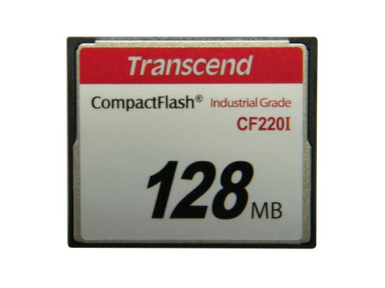 Picture of Transcend TS128MCF220I Card-CompactFlash I TS128MCF220I