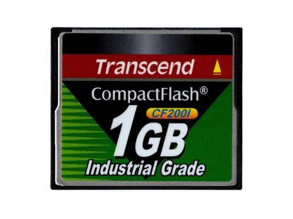 Picture of Transcend TS1GCF200I Card-CompactFlash I TS1GCF200I, 45MB/s