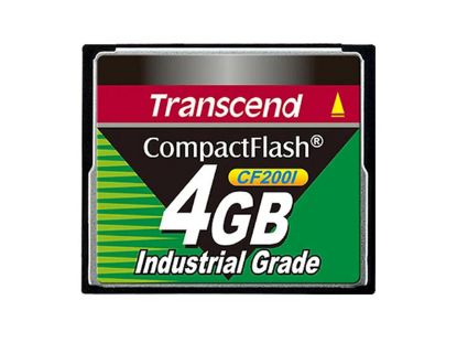 Picture of Transcend TS4GCF200I Card-CompactFlash I TS4GCF200I, 45MB/s