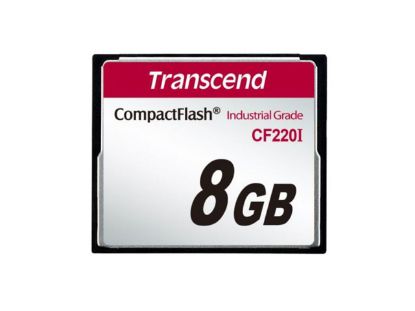 Picture of Transcend TS8GCF220I Card-CompactFlash I TS8GCF220I, 40MB/s