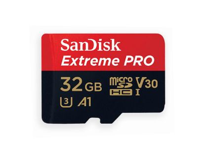 Picture of SanDisk SDSDQXP Card-microSDHC SDSDQXP-032G, 100MB/s