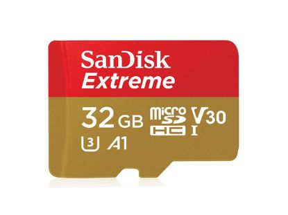 Picture of SanDisk SDSQXAF Card-microSDHC SDSQXAF-032G, 100MB/s