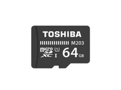 Picture of Toshiba THN-M302R0640C2 Card-microSDXC THN-M302R0640C2, 100MB/s