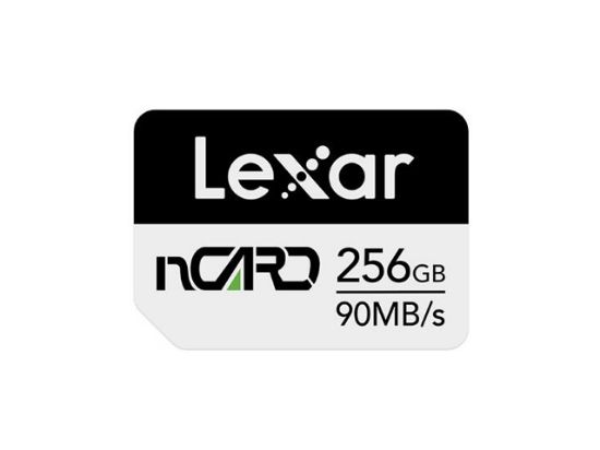 Picture of LEXAR LNCARD0256GBNNNC Card-Nano Memory LNCARD0256GBNNNC, 90MB/s