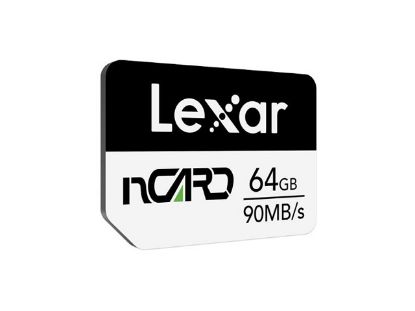 Picture of LEXAR LNCARD064GBNNNC Card-Nano Memory LNCARD064GBNNNC, 90MB/s