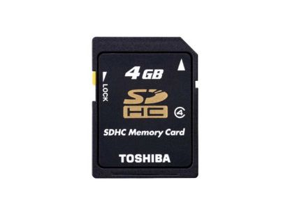 Picture of Toshiba SD-K04G Card-Secure Digital HC SD-K04G, 48MB/s