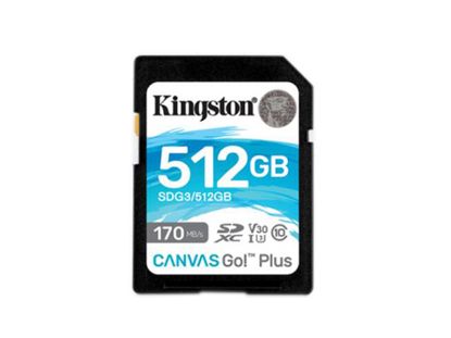 Picture of Kingston SDG3 Card-Secure Digital XC SDG3/512GB, 170MB/s