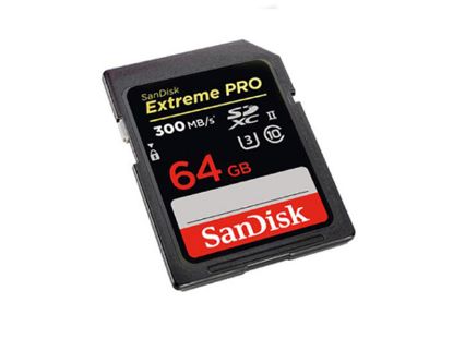 Picture of SanDisk SDSDXPK Card-Secure Digital XC SDSDXPK-064G-ZN4IN, 300MB/s