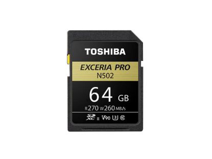 Picture of Toshiba Memory Card-Secure Digital XC N502, 270MB/s
