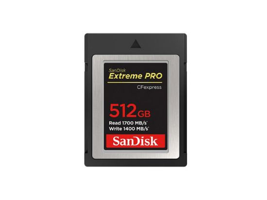 Picture of SanDisk SDCFE Card-XQD SDCFE-512G-ZN4IN, 1700MB/s