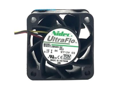 Picture of Nidec W40S12BHA5-52 Server-Square Fan W40S12BHA5-52, A22