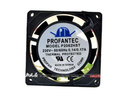 Picture of PROFANTEC P2082HST Server-Square Fan P2082HST, Alloy